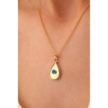 Sefa Gold 14 Ayar Altın Damla Füzyon Doç Zincir Kolye