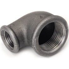 Trakya Döküm 1"-3/4" Dirsek Redüksiyon Siyah