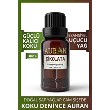 Auran Çikolata Saf Esansiyel Uçucu Yağ Buhurdanlık Yağı Difüzör Esansı Aromaterapi Ortam Koku Yağı 10ml