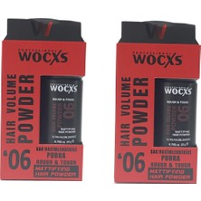 Wocxs 2'Li Saç Hacimlendirici Pudra Wax 06 20 Gr