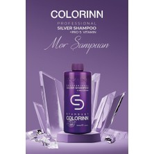 Colorinn Stardust Silver Mor Şampuan 500 Ml