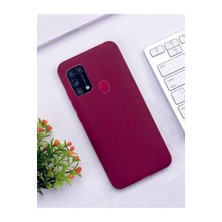 Eonaks Samsung Galaxy M31 Kılıf Kamera Korumalı Silikon Rubber Arka Kapak