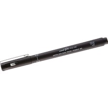 Berlin Shop Uni-Ball PIN200 Teknik Ince Uçlu Keçeli Kalem Siyah 02 mm