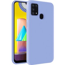Eonaks Samsung Galaxy M31 Kılıf Kamera Korumalı Silikon Rubber Arka Kapak