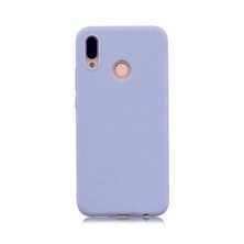 Eonaks Huawei P Smart 2019 Kılıf Kamera Korumalı Silikon Rubber Arka Kapak