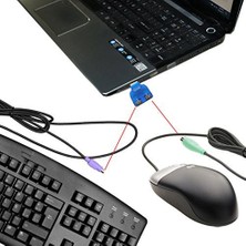 Keepro USB To Ps/2 Klavye Mouse Dönüştürücü Adaptör