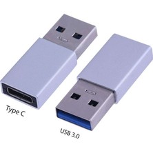 Keepro USB 3.0 Erkek To Type C Dişi Çevirici Şarj ve Data Aparati