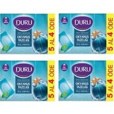 Duru Duş Sabun Okyanus 5X150 gr 750 gr x 4 Adet