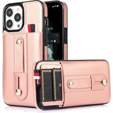 Xphone Store iPhone 13 Pro Max Pink Için Cüzdan Deri Kılıf (Yurt Dışından)