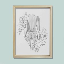 Vücut Işaretleme, Rekonstrüktif Cerrahi, Plastik ve Estetik Cerrahı, Doktor Odası Duvar Tablosu