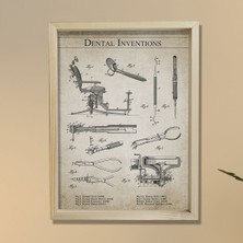 Diş Doktoru Odası, Diş Ekipmanları 1892- 1906 Yılları Arası 8 Patent Baskılı Ahşap Tablo