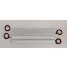 Ayge Su Geçirmez LED Lamba Marine Yat Tekne Karavan 24V Dc 55CM ( Şeffaf)