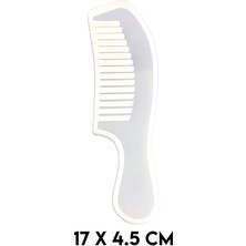 Hobizubi Reçine Epoksi Kalıp - Tarak - 17x4.5 cm -Kod:999