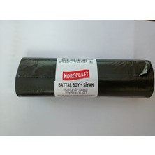 Koroplast Horeca Battal Boy Çöp Poşeti Siyah 10'lu 72 x 95 cm 1 Adet