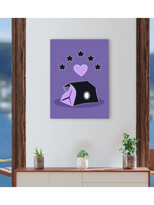 Bk Gift Cafe & Bar & Restaurant Konseptli Kanvas Tablo 30X50CM-73