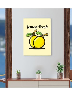 Bk Gift Cafe & Bar & Restaurant Konseptli Kanvas Tablo 30X50CM-75