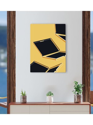 Bk Gift Cafe & Bar & Restaurant Konseptli Kanvas Tablo 30X50CM-72