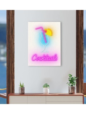 Bk Gift Cafe & Bar & Restaurant Konseptli Kanvas Tablo 30X50CM-11