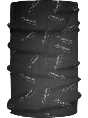 Luma Atatürk Imzalı Desenli Boyunluk - Baf