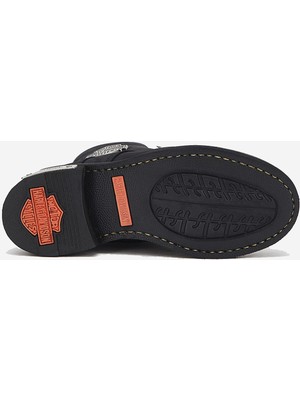 Harley Davidson Gibson  Nubuk Deri Bot 35-40 Black Nubuk