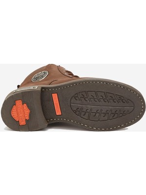 Harley Davidson Jim  Nubuk Deri Bot 36-40 Dark Brown Nubuk