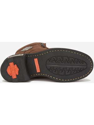 Harley Davidson Gibson  Bot 40-48 Dark Brown Crazy Deri