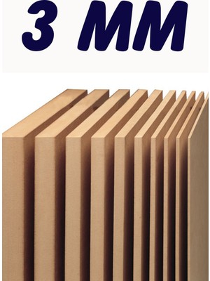 Leylaser 3mm 20X20 cm Levha