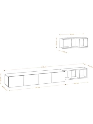 Decormet Pıa Tv Ünitesi DEC0016