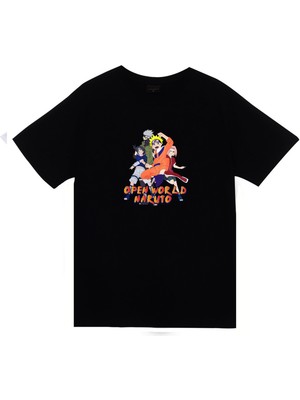 stonedfame Naruto Anime Baskılı Tshirt