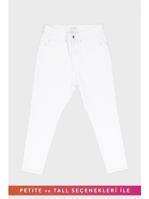 Cross Jeans Judy Beyaz Skinny Fit Jean Pantolon C 4521-153