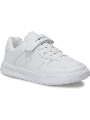 Lumberjack Fınster Jr 2pr Erkek Çocuk Sneaker Suni Deri Beyaz Renk Düz Taban
