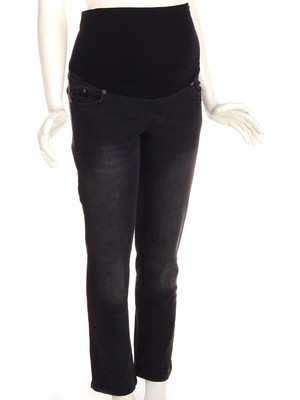 Overdo Hamile Denim Pantolon Düz Paça