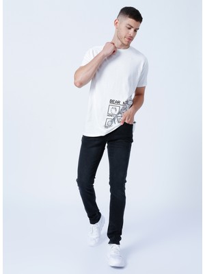 Bad Bear Normal Bel Slim Fit Gri Erkek Denim Pantolon 22.01.70.003_FRANCO Jeans