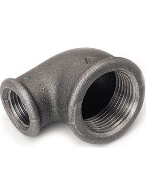 Trakya Döküm 1"-3/4" Dirsek Redüksiyon Siyah