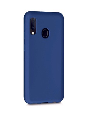 Eonaks Samsung Galaxy A30 Kılıf Kamera Korumalı Silikon Rubber Arka Kapak