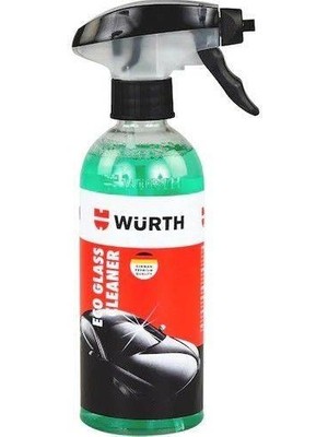 Würth 400 ml Cam Temizleyici Doğal İçerik ile Pencereler ve Aynalar için Derinlemesine Temizlik