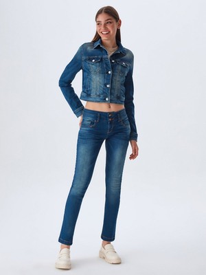 Zena Normal Bel Slim Pantolon