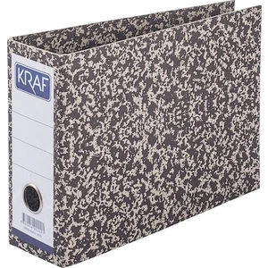5'li Paket Kraf Karton Klasör Telgraf Yarım Boy Geniş 3015