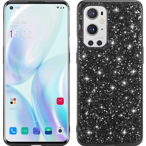 Szykd Oneplus 9 Pro Için Işıltılı Tpu Telefon Kılıfı - Siyah (Yurt Dışından)