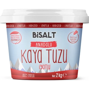 Anadolu Kaya Tuzu İnce İyotlu 2 kg