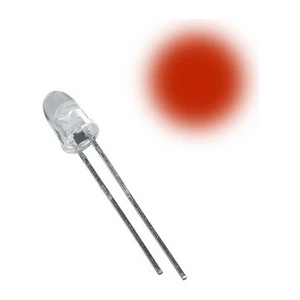 5mm Flaşör Kırmızı LED 2 Pin