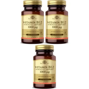 Vitamin B12 1000 Mcg 100 Kapsül 3 Adet