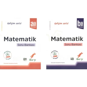 Bry Birey Eğitim Yayınları Gelişim Serisi Matematik A ve B Soru Bankası Seti