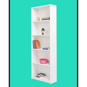 Mobilya Sepeti Ms 100 5 Raflı Kitaplık Beyaz