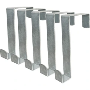 Kapı Arkası Askılık 5 Adet Metal Askı 3020