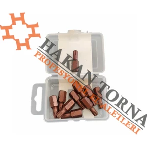 T45 Kısa Torx Bits Otomotiv Allen Uç 10 Adet 1 Paket  (Tekne)
