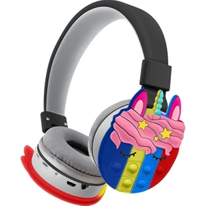 Bluetooth Kulaklıklar 5.0 Kulaklık Kablosuz Kulaklık Ikili Stereo Bluetooth Kulaklık Moda Karikatür