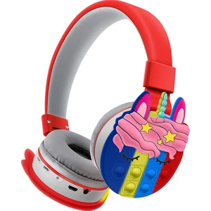 Bluetooth Kulaklıklar 5.0 Kulaklık Kablosuz Kulaklık Ikili Stereo Bluetooth Kulaklık Moda Karikatür