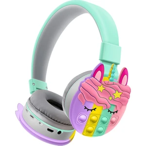 Bluetooth Kulaklıklar 5.0 Kulaklık Kablosuz Kulaklık Ikili Stereo Bluetooth Kulaklık Moda Karikatür