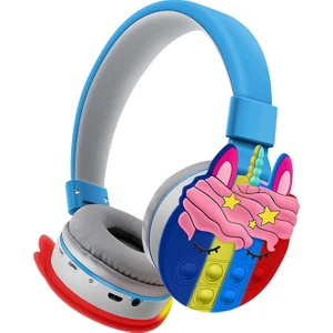 Bluetooth Kulaklıklar 5.0 Kulaklık Kablosuz Kulaklık Ikili Stereo Bluetooth Kulaklık Moda Karikatür